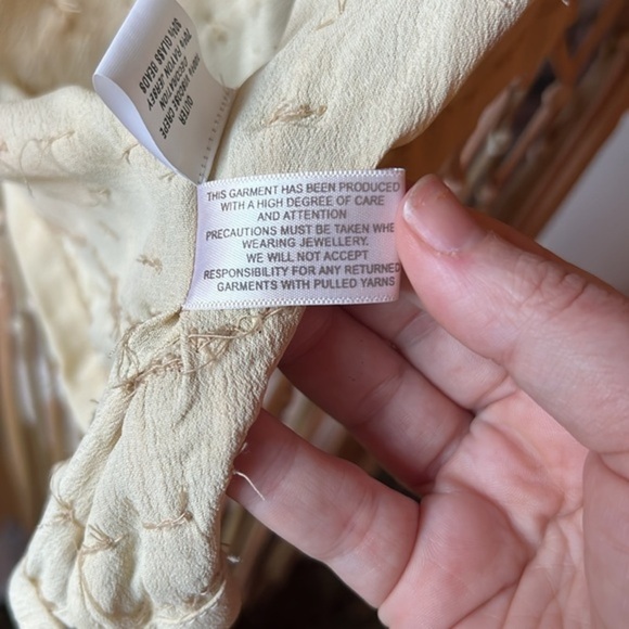 ***NWT VINTAGE*** SUNDAY ST. TROPEZ X BL^NK LONDON beaded tassel kimono - Picture 11 of 11